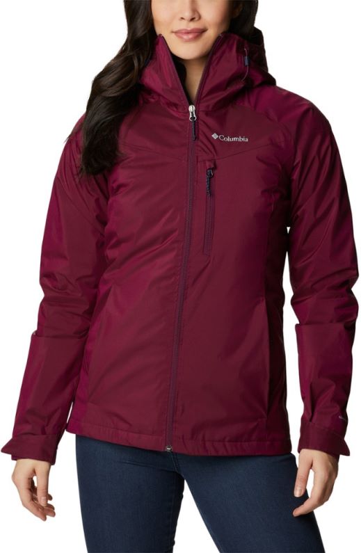 Columbia Oak Ridge Exchange Chaqueta 3 En 1 Mujer Rei Co-op Marionberry Sheen