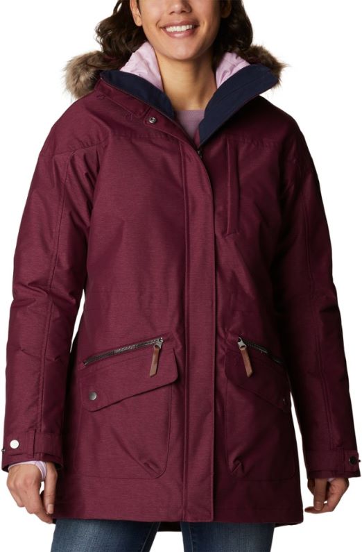 Columbia Carson Pass Intercambio Chaqueta 3 En 1 Mujer Rei Co-op Marionberry