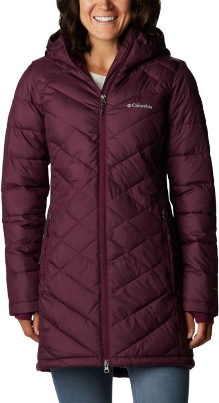Marionberry Chaqueta Larga Con Capucha Columbia Heavenly Mujer Rei Co-op