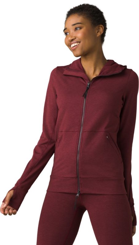 Chaqueta Prana Ice Flow Mujer Granate Rei Co-op