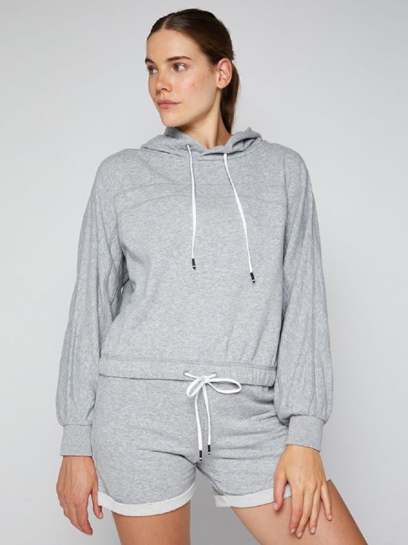 Fourlaps Rush Sudadera Con Capucha Mujer Gris Rei Co-op