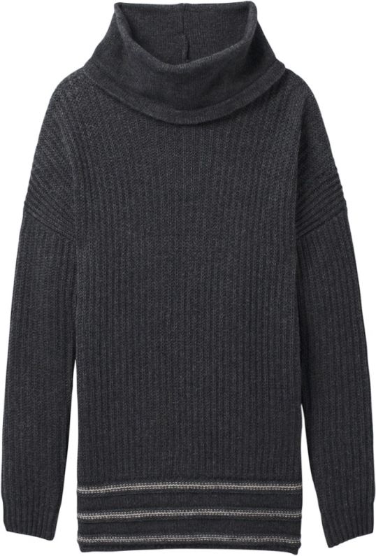 Prana Funen Loop Sweater Túnica Mujer Rei Co-op Antracita