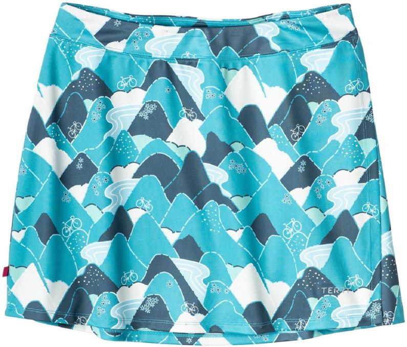 Falda Ciclista Rei Co-op Terry Mixie Valleys-dark