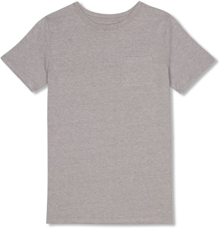 Rei Co-op Hilos 4 Pensamiento Jersey Bolsillo Camiseta Niño Gris