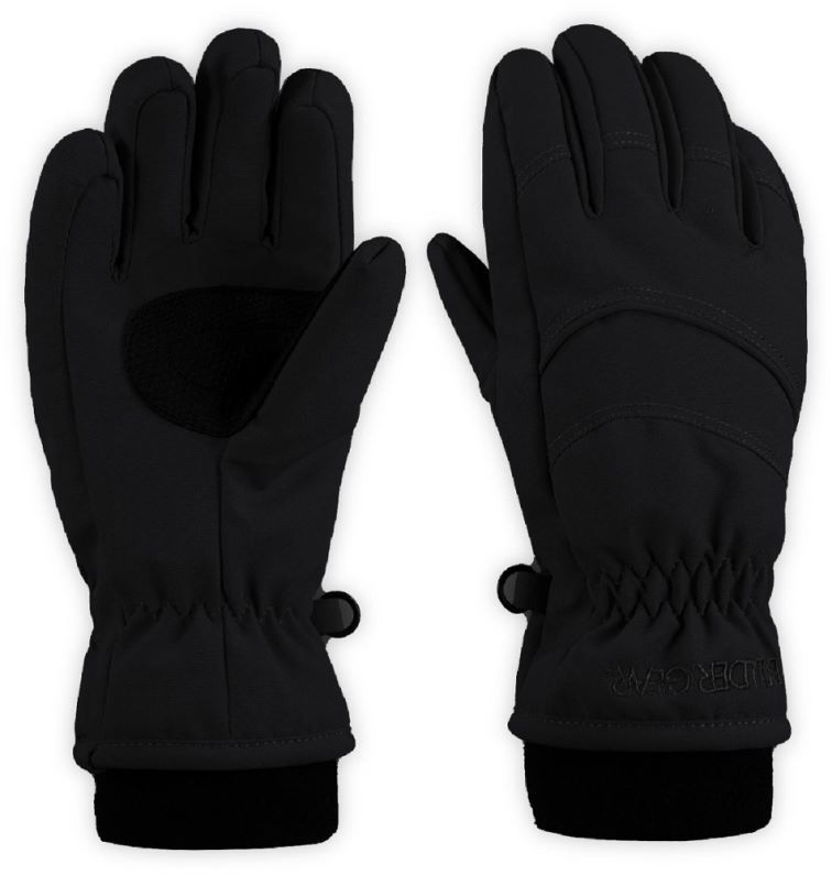 Negro Rei Co-op Boulder Gear Torbellino Guantes Aislados Niño